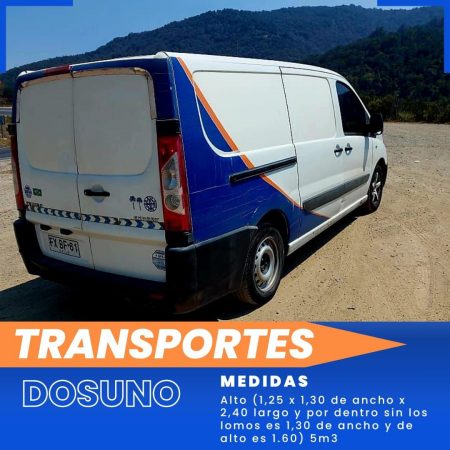 Furgon servicio courier